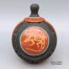 Russell Sanchez, lksi2l325: Polychrome lidded jar with geometric design