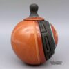 Russell Sanchez, lksi2l325: Polychrome lidded jar with geometric design - Image 4