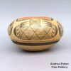 Fannie Nampeyo, lsho2g304, Polychrome jar with geometric design and fire clouds - Image 3