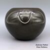 Toni Roller, mcsc2h160, Black bowl with carved bear paw design - Image 3