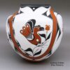 Franklin Peters, mvac3b097, Polychrome jar with a parrot, flower and geometric design - Image 2