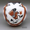 Franklin Peters, mvac3b097, Polychrome jar with a parrot, flower and geometric design - Image 4