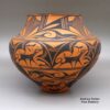 Anderson Peynetsa, mvzu3b099, Red and black jar with a deer with heart line and geometric design - Image 4