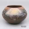 Kevin Naranjo, nmsc3a050, Black bowl with sgraffito geometric design