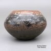 Kevin Naranjo, nmsc3a050, Black bowl with sgraffito geometric design - Image 3
