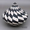 Sandra Victorino, nuac2b072, Seed pot with a snow geometric design