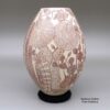 Abel Lopez, nucg2m086, Polychrome jar with a sgraffito wildlife and nature design - Image 3