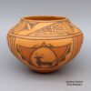 Daria Westika, nuzu2m070, Polychrome jar with deer with heart line and geometric design