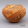 Daria Westika, nuzu2m070, Polychrome jar with deer with heart line and geometric design - Image 2