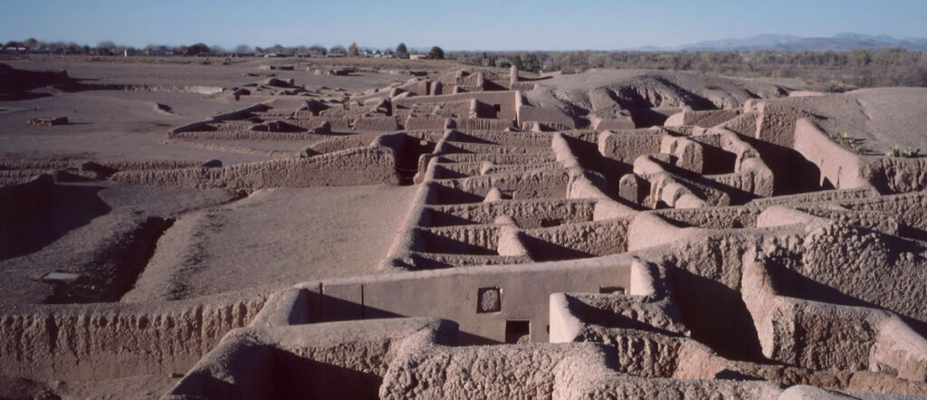 The ruins of the macaw and parrot pens at Paquimé