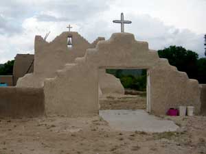 The entries to San Lorenzo de Picuris Mission