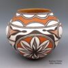 Anderson Peynetsa, plzu2k140: Polychrome jar with deer-with-heart-line design