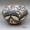 Unknown Acoma Potter, ppac3c031, Polychrome jar with geometric design - Image 4