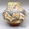 Unknown Acoma Potter, rsac3a061, Jar with bird, flower, fine line and geometric design - Image 3