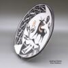 Rose Chino Garcia, rsac3a064, Plate with deer with heart line design - Image 2