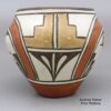 Sofia Medina, rsza3a067, Small polychrome jar with a roadrunner and geometric design - Image 4