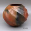 Samuel Manymules, rwnv2b250, Melon jar with ten ribs and fire clouds