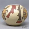 Lois Gutierrez, rwsc0k110: Polychrome jar with 3-panel turtle and geometric design - Image 3