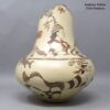Lois Gutierrez, rwsc0k129: Polychrome jar with kiva step opening and koshares fishing and swimming design - Image 2