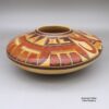 Rachel Sahmie, spho3b082, Jar with fire clouds and a geometric design - Image 2