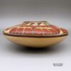 Rachel Sahmie, spho3b082, Jar with fire clouds and a geometric design - Image 3