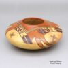 Rachel Sahmie, spho3b091, Bowl with fire clouds and geometric design