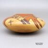 Rachel Sahmie, spho3b091, Bowl with fire clouds and geometric design - Image 4