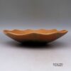 Lonnie Vigil, spna2l080, Golden micaceous shallow bowl with scalloped rim and fire clouds - Image 2