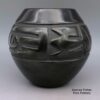 LuAnn Tafoya, spsc2k110: Black jar with carved design - Image 3