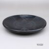 Maria Martinez, spsi3b090, Black-on-black plate with bird design - Image 2