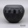 Dora Tse Pe, spsi3c060, Micaceous bowl with a lightly carved and painted ring-of-feathers geometric design - Image 3