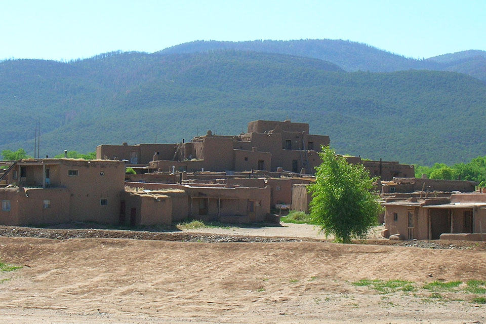 The South House at Taos Pueblo