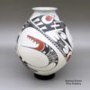 Juan Quezada Sr, thcg3b017, Jar with geometric design