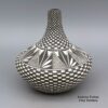 Sandra Victorino, zzac2j192m1: Black-and-white jar with geometric design