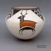 Anne Lewis, zzac2l220: Polychrome bowl with Mimbres and geometric design
