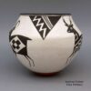 Anne Lewis, zzac2l220: Polychrome bowl with Mimbres and geometric design - Image 3