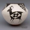 Anne Lewis, zzac2l220: Polychrome bowl with Mimbres and geometric design - Image 4