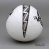 Emma Lewis, zzac2l406, Polychrome seed pot with Mimbres lizard and geometric design - Image 2