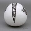 Emma Lewis, zzac2l406, Polychrome seed pot with Mimbres lizard and geometric design - Image 4