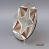 Shaylene Chino, zzac2m070, Polychrome plate with fine line geometric design - Image 2