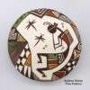 Carolyn Concho, zzac2m084m8, Polychrome seed pot with applique and geometric design