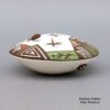 Carolyn Concho, zzac2m084m8, Polychrome seed pot with applique and geometric design - Image 3