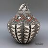 Sandra Victorino, zzac2m102, Polychrome jar with a geometric design - Image 3
