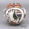Diane Lewis, zzac2m153m2a, Polychrome jar with bird, flower and geometric design - Image 2