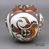Diane Lewis, zzac2m153m2a, Polychrome jar with bird, flower and geometric design - Image 3