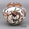 Diane Lewis, zzac2m153m2a, Polychrome jar with bird, flower and geometric design - Image 4