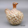 Unknown Acoma Potter, zzac2m530, Polychrome bird coin bank - Image 2