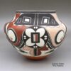 Wanda Aragon, zzac2m551, Polychrome jar with a geometric design, based on a design from the early 1800s - Image 4