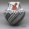 Sandra Victorino, zzac3a233m2, Jar with a parrot, fine line and geometric design - Image 2