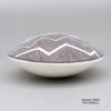 Rebecca Lucario, zzac3a270m2, Black-on-white seed pot with Mimbres dancer and geometric design - Image 3